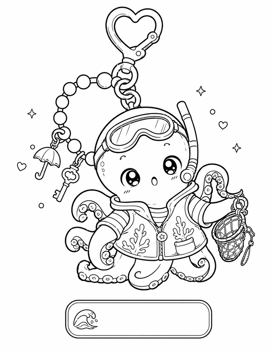 Cozy Octopus Charm Collection