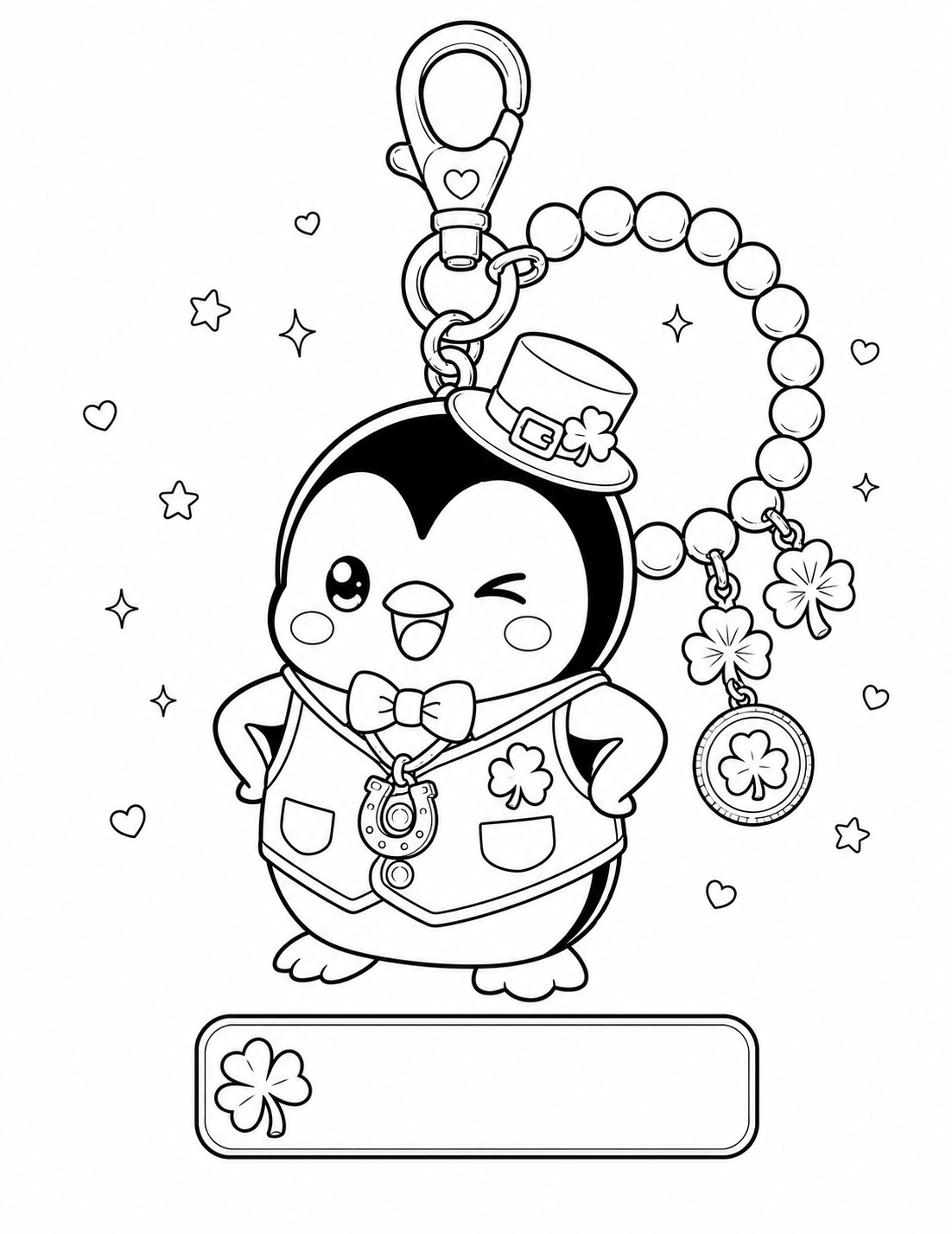 Cozy Penguin Charm Collection