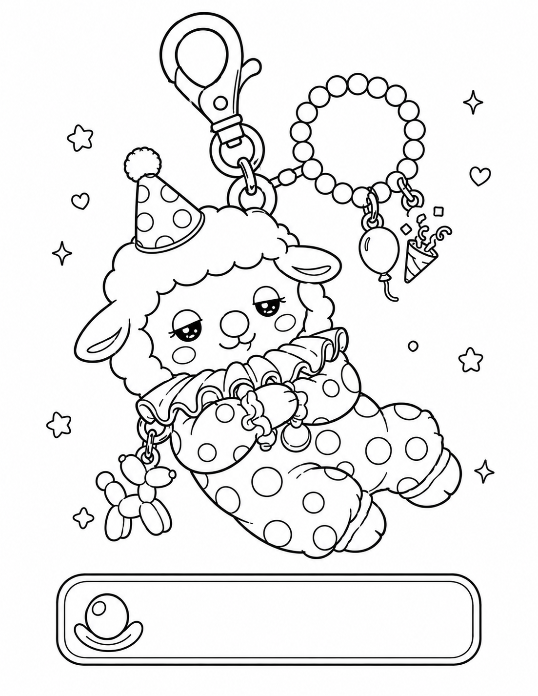 Cozy Sheep Charm Collection