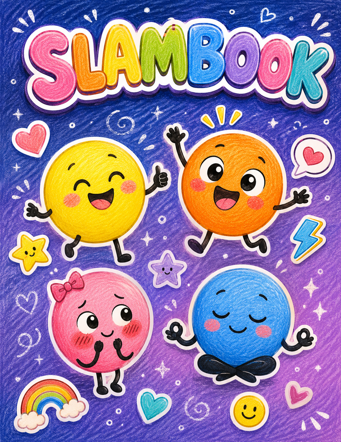 Colored Pencil / Crayon Slambook page 1