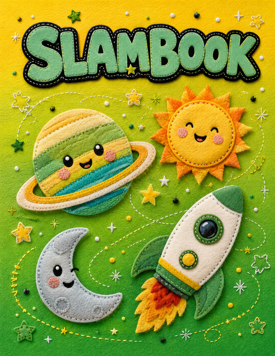 Felt / Fabric Craft Slambook page 1
