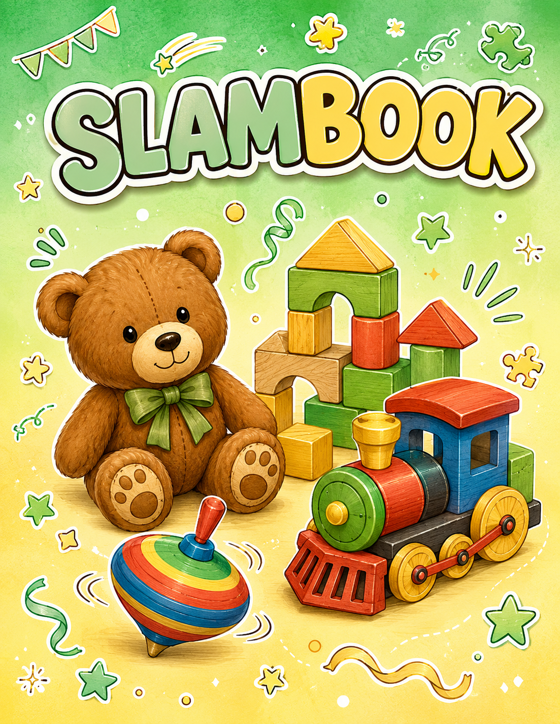 Storybook Illustration Slambook page 1