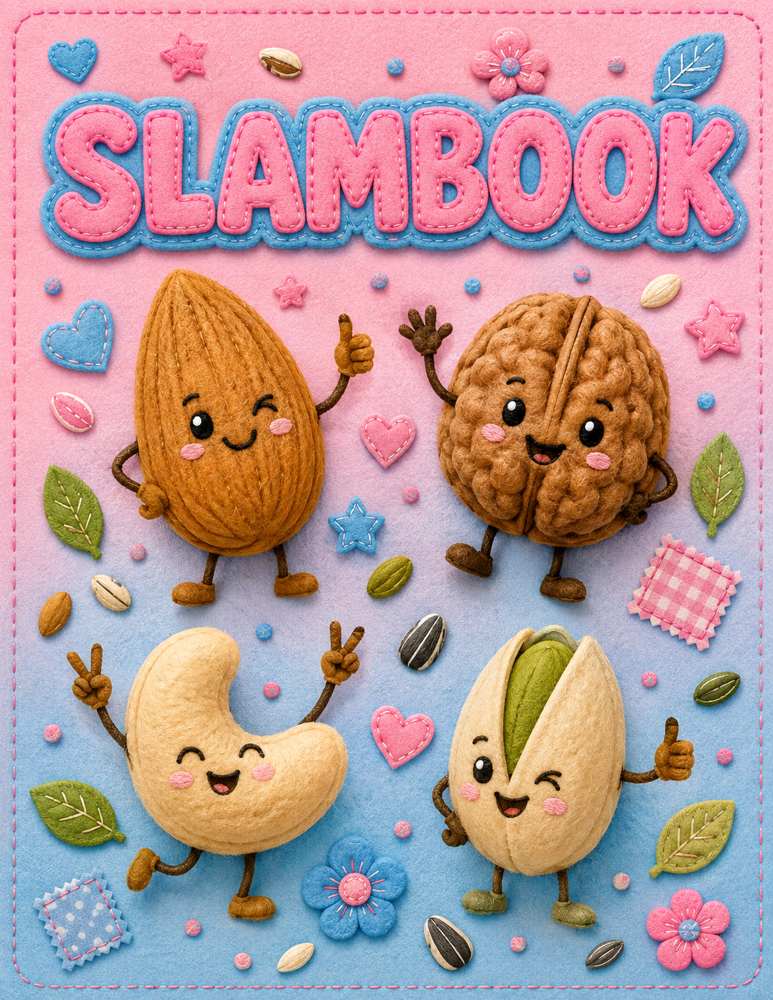Felt / Fabric Craft Slambook page 1