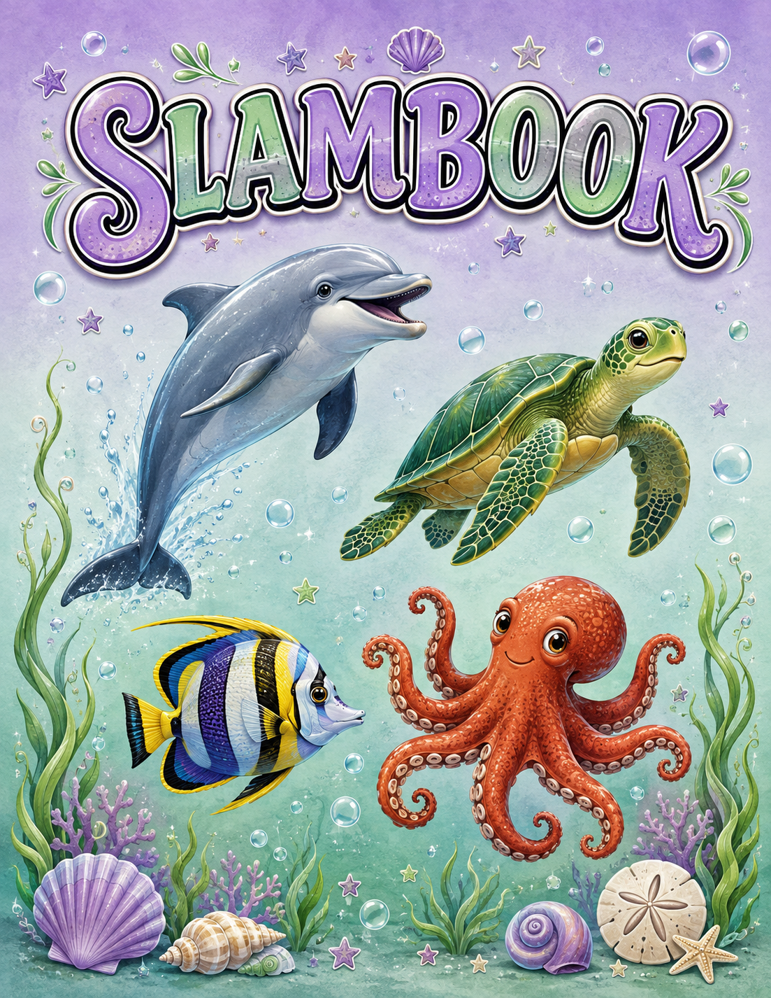 Storybook Illustration Slambook preview page 01