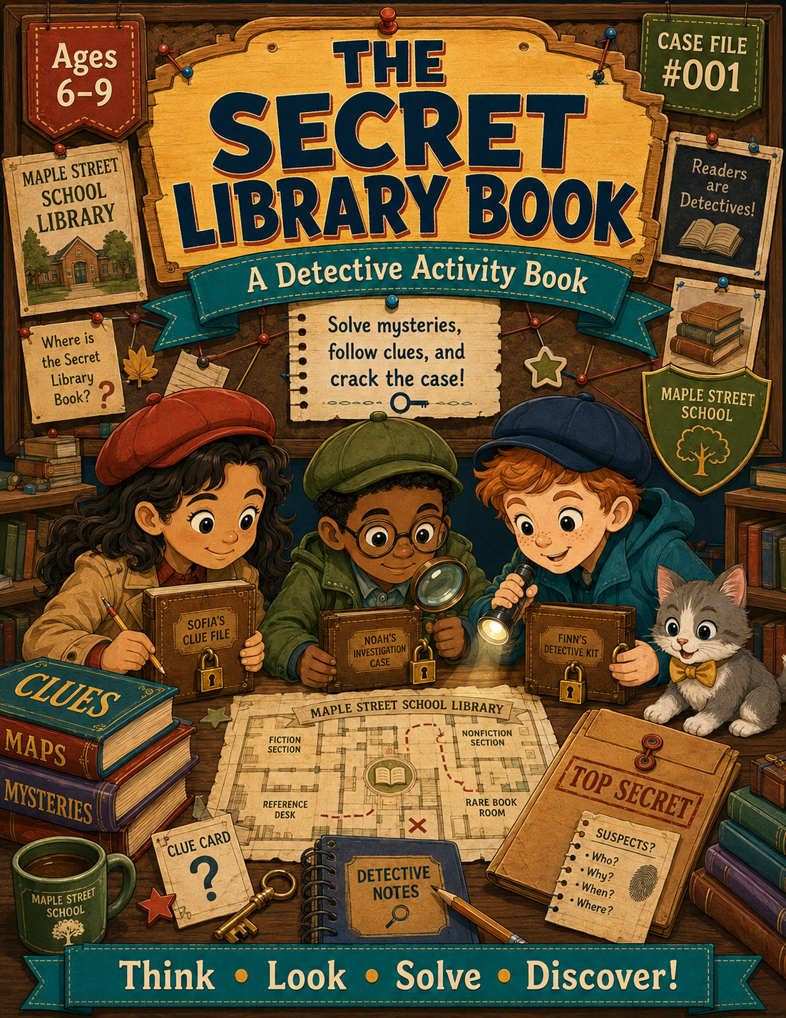 Secret Library Book