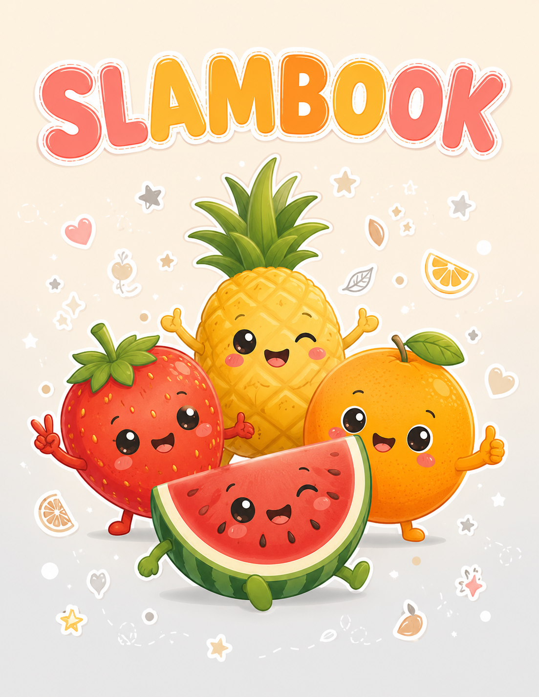 Fruits Slambook page 1