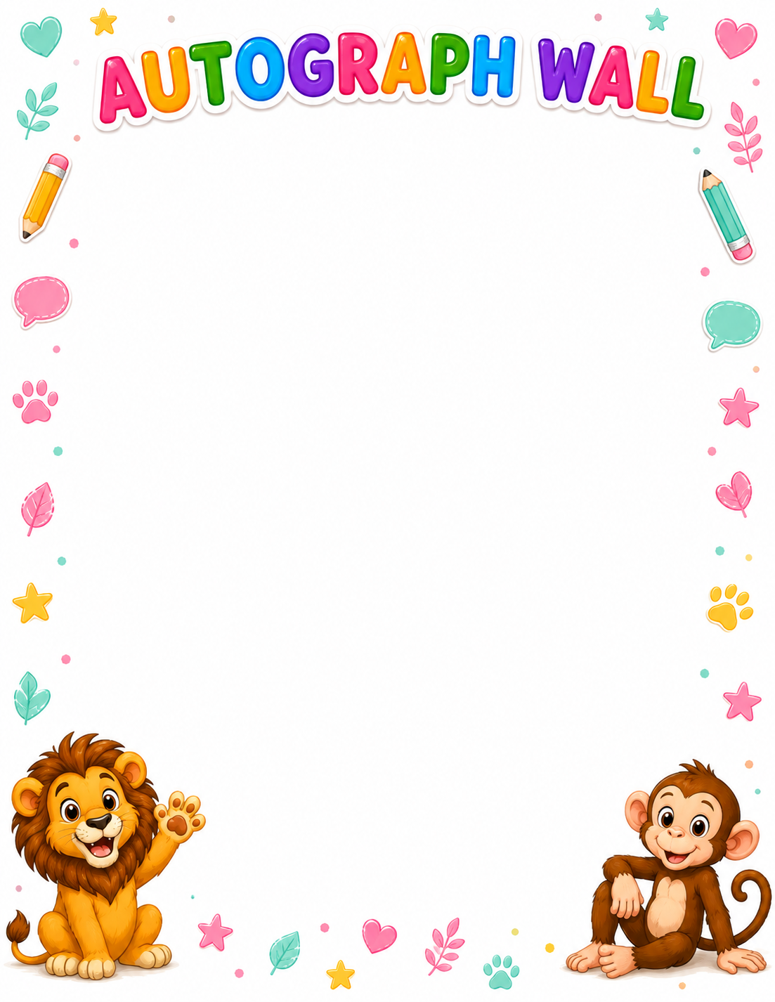 Chibi / Anime Cute Slambook preview page 10