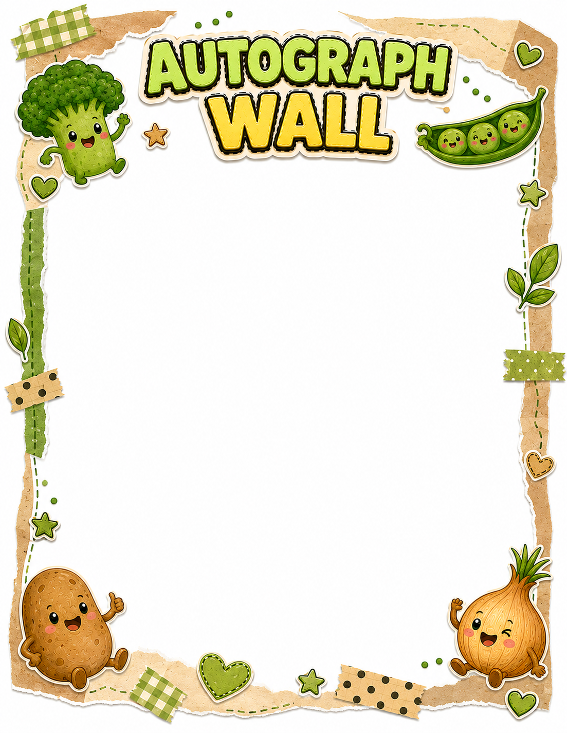 Vegetables Slambook page 10