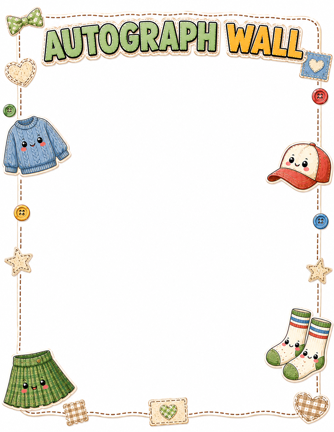 Chibi / Anime Cute Slambook page 10