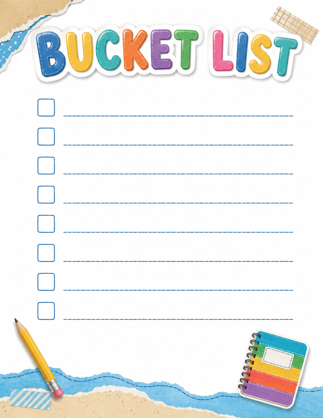 School Supplies Slambook page 11