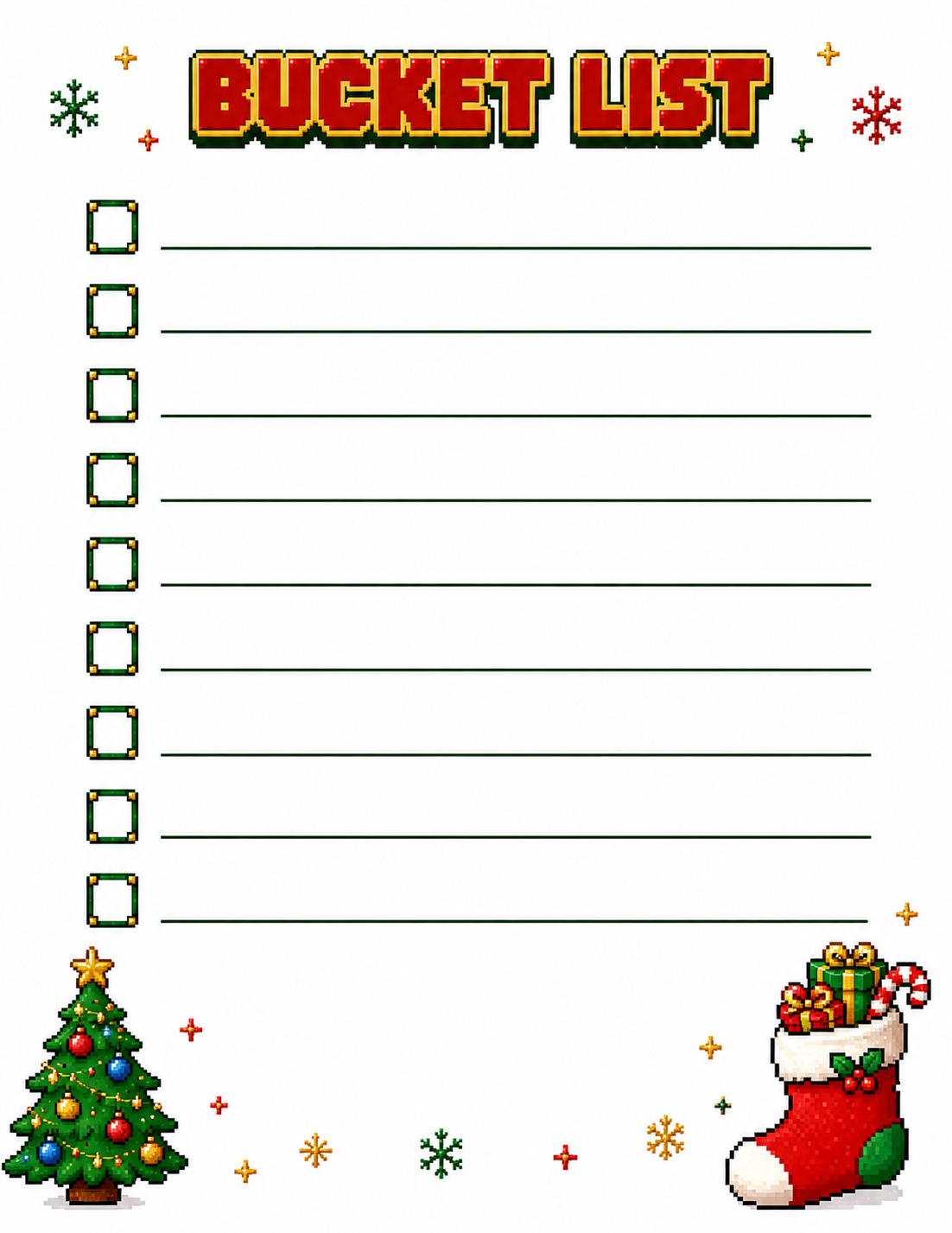 Pixel Art Slambook page 11