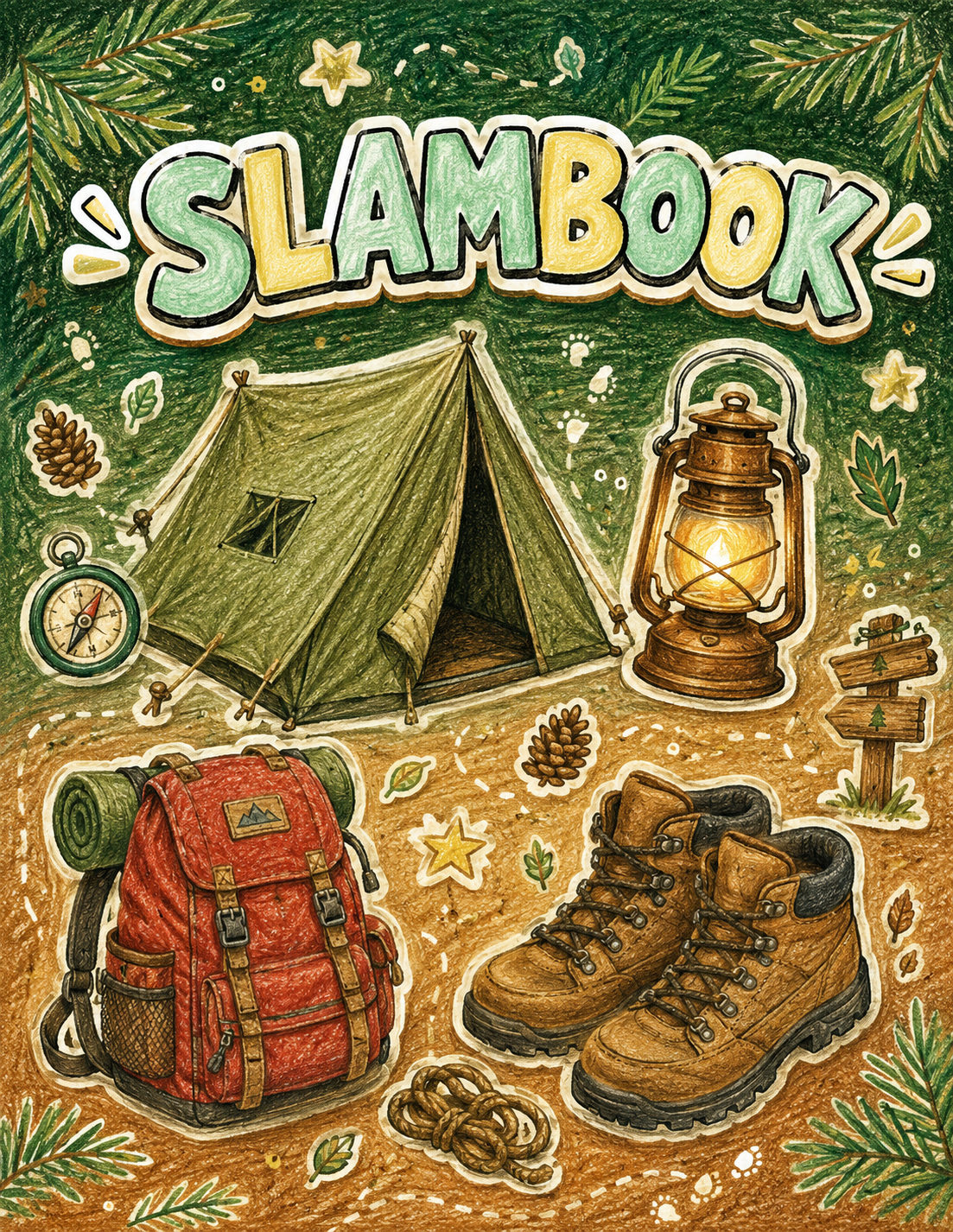 Colored Pencil / Crayon Slambook page 12