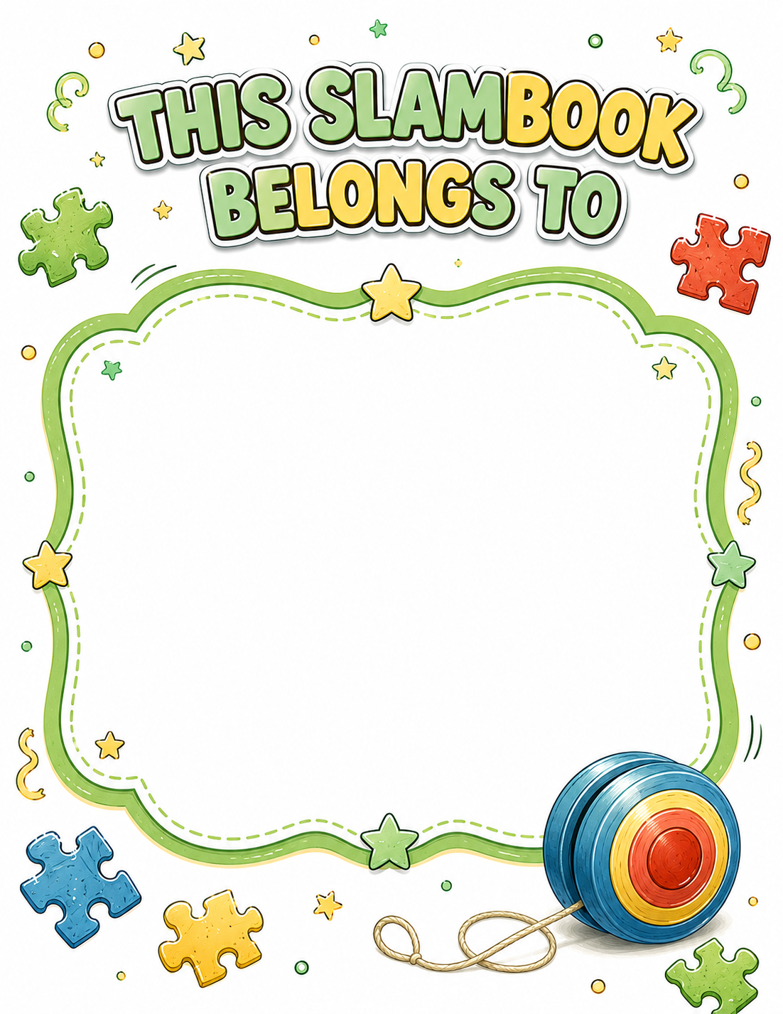 Storybook Illustration Slambook page 2