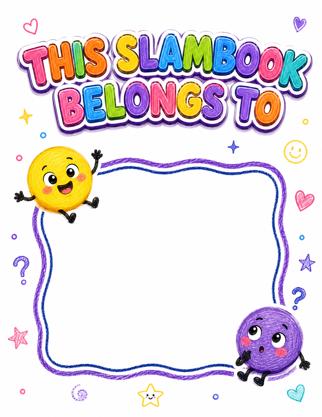 Colored Pencil / Crayon Slambook page 2