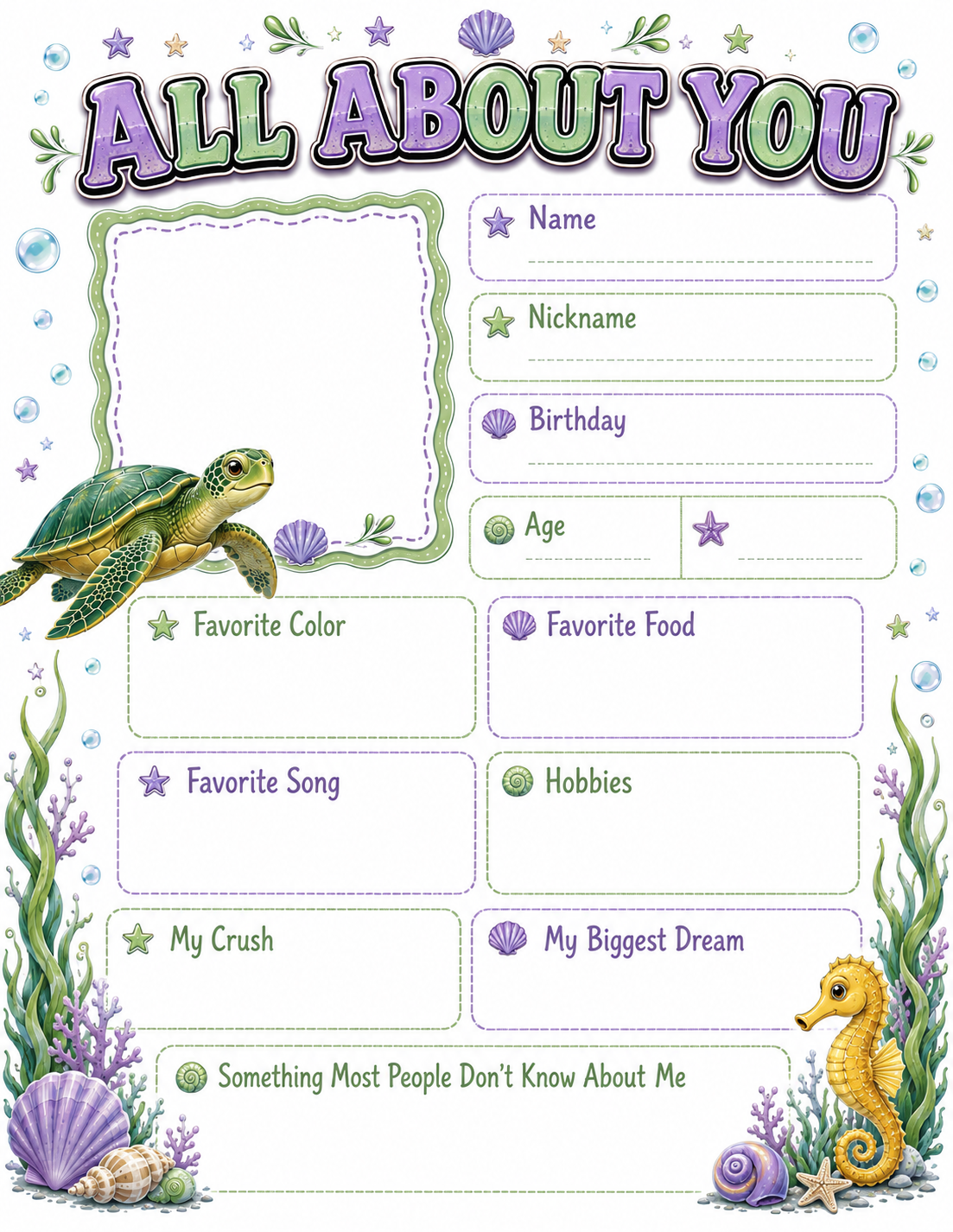 Storybook Illustration Slambook preview page 03