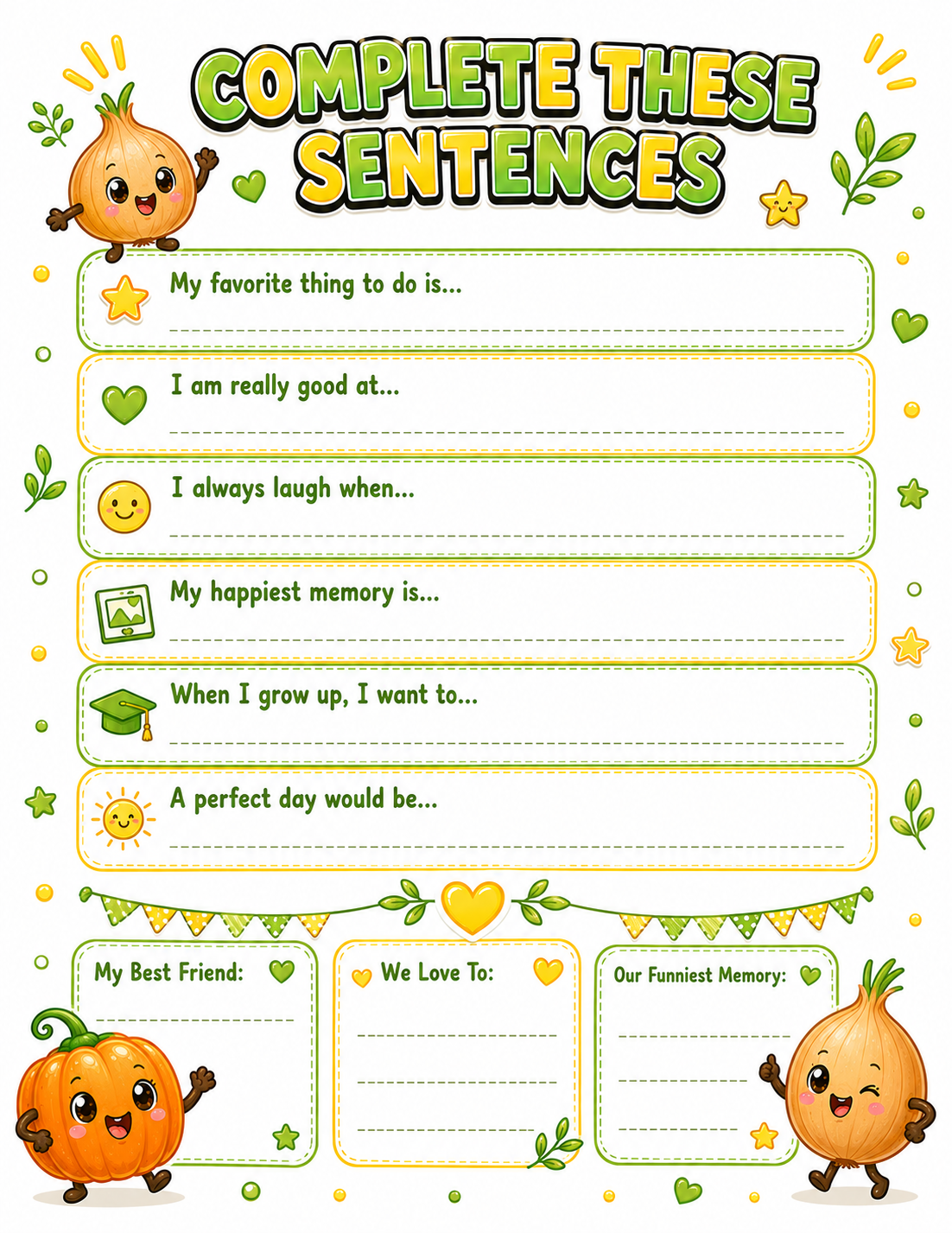 Chibi / Anime Cute Slambook page 5