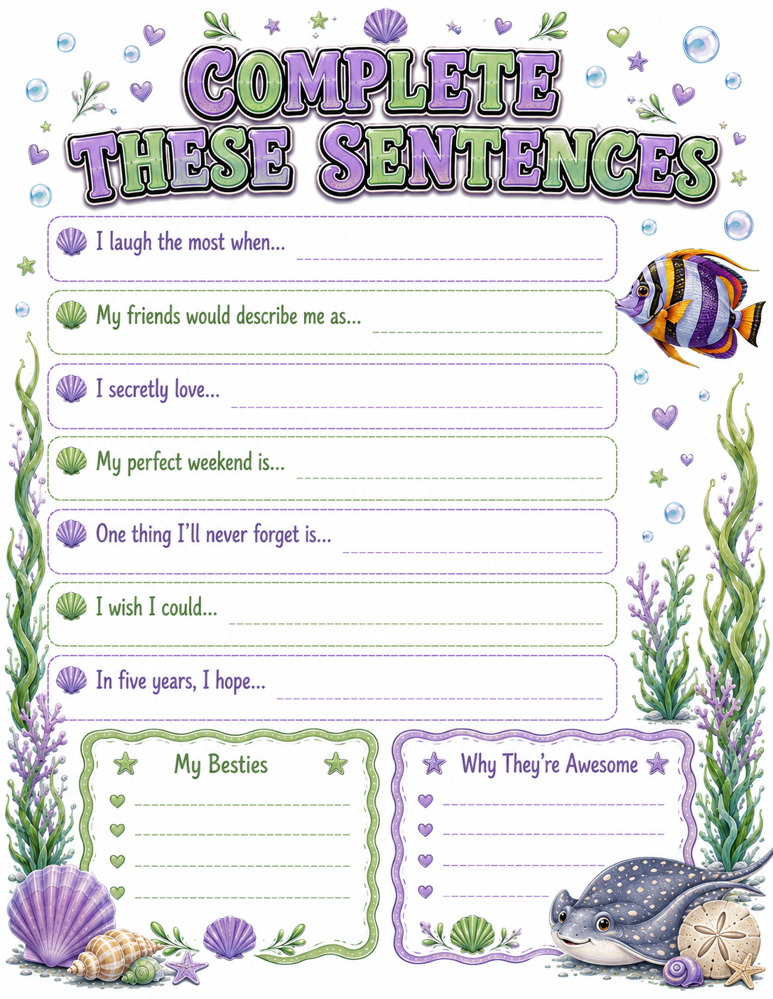 Storybook Illustration Slambook preview page 05