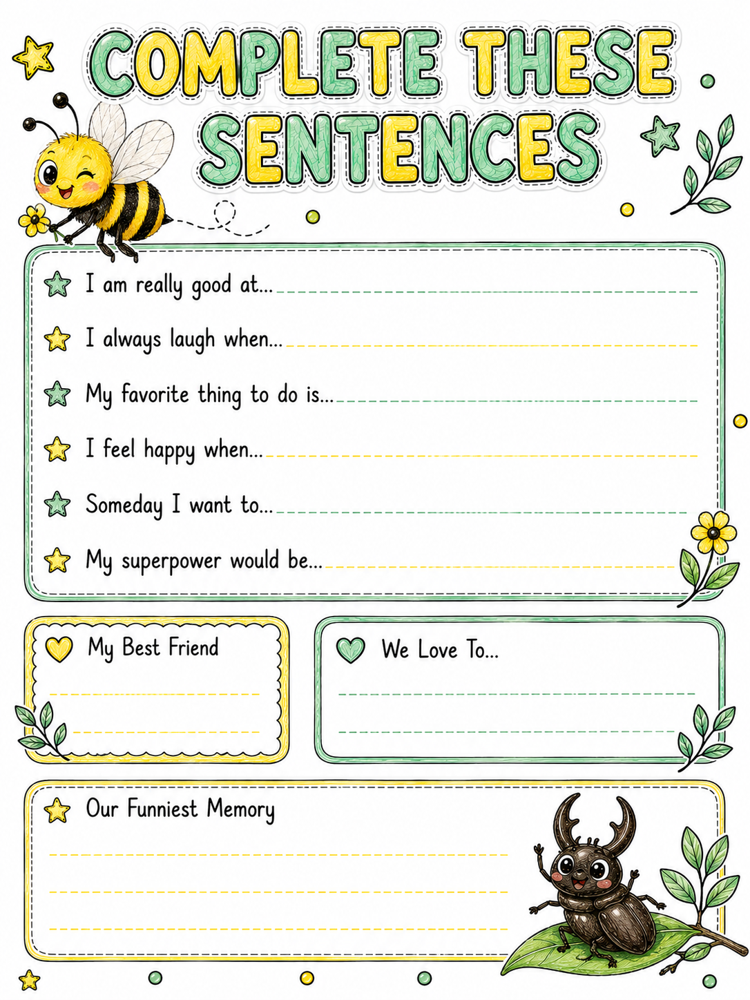 Colored Pencil / Crayon Slambook preview page 05