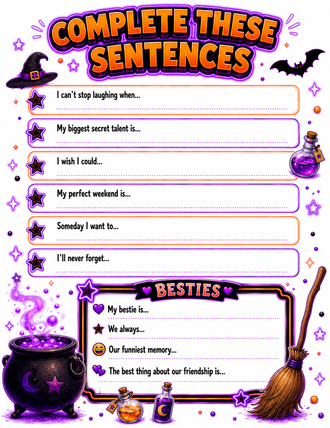 Neon Pop Slambook page 5