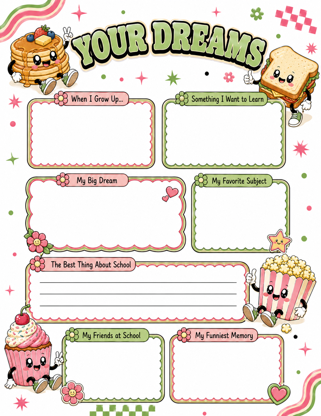 Retro Slambook page 6