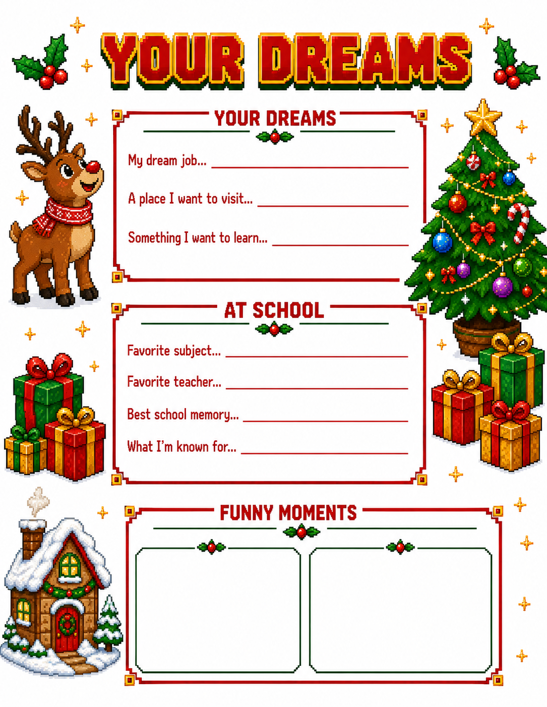 Pixel Art Slambook page 6