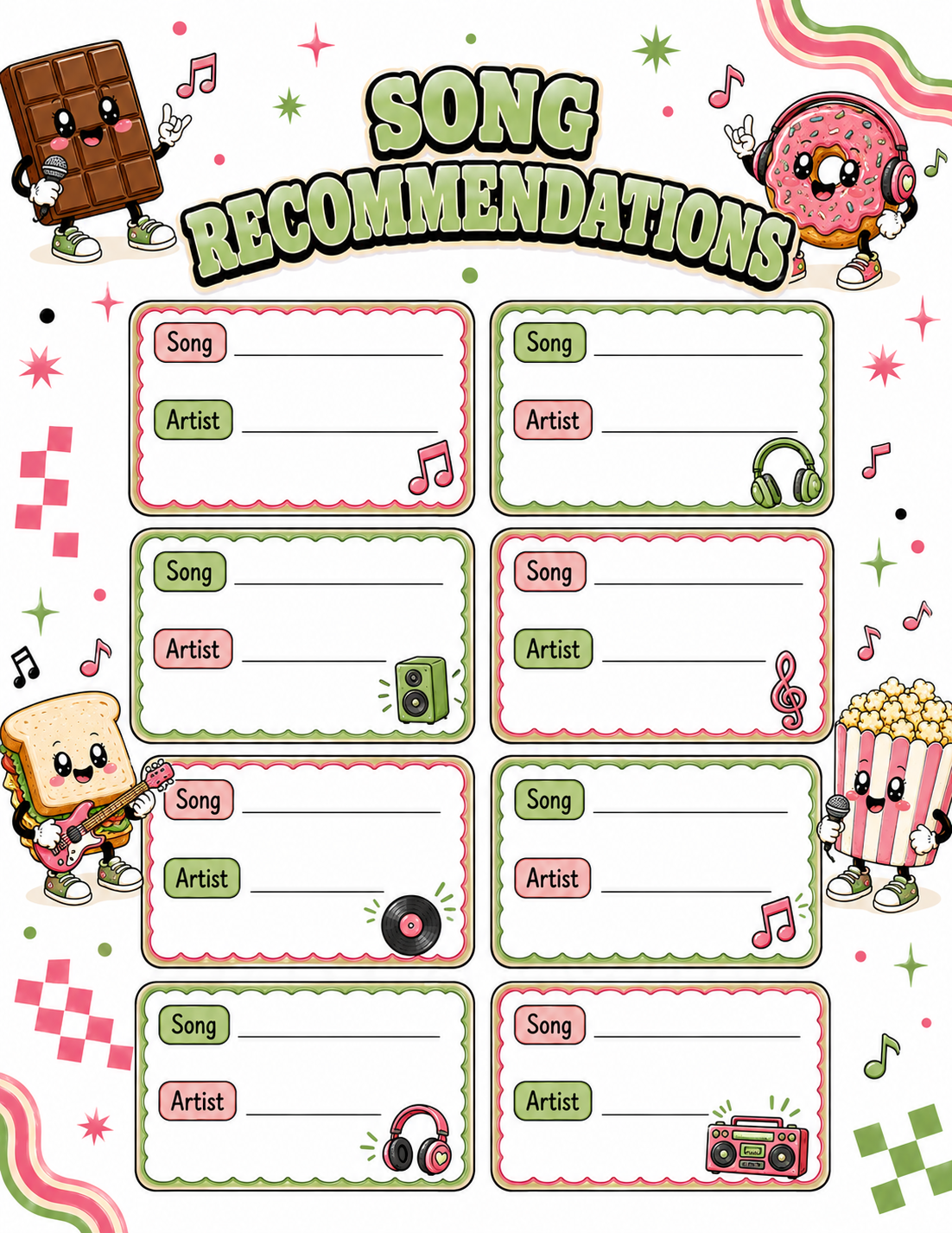Retro Slambook page 8