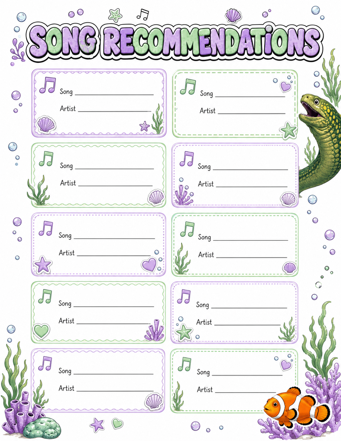 Storybook Illustration Slambook preview page 08