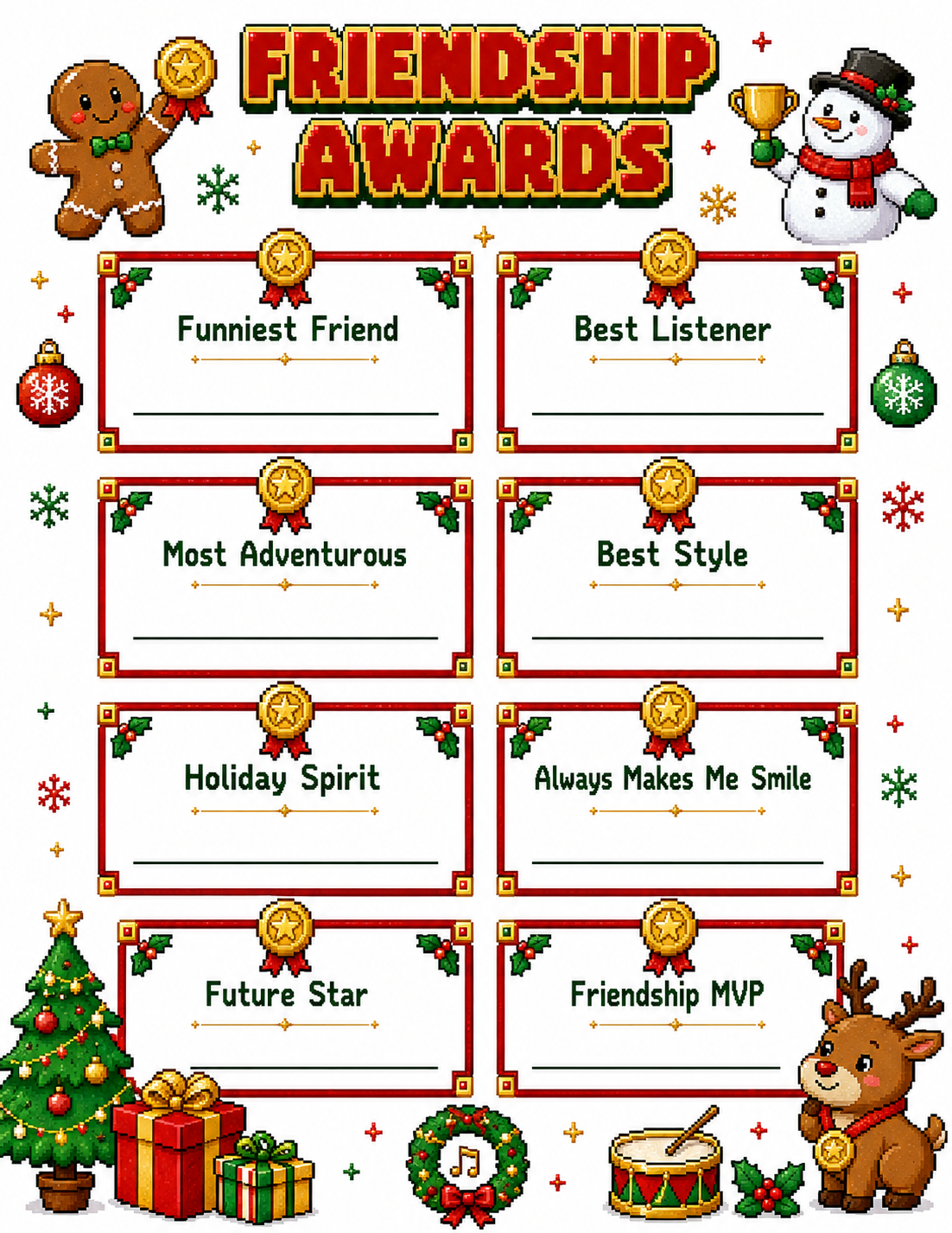 Pixel Art Slambook page 9
