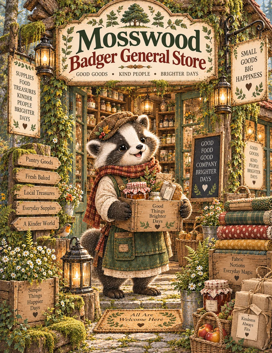 Mosswood Badger General Store