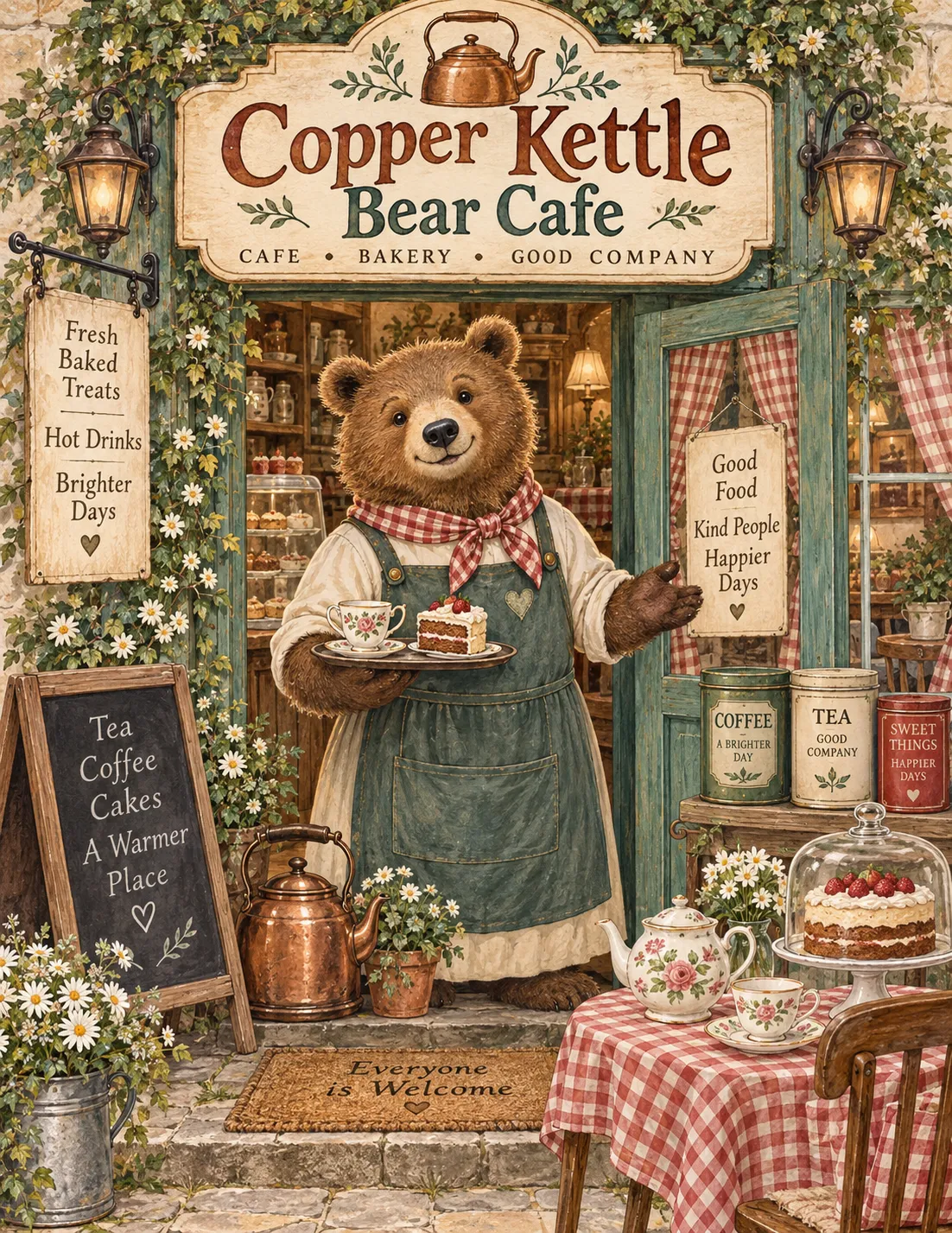 Copper Kettle Bear Cafe