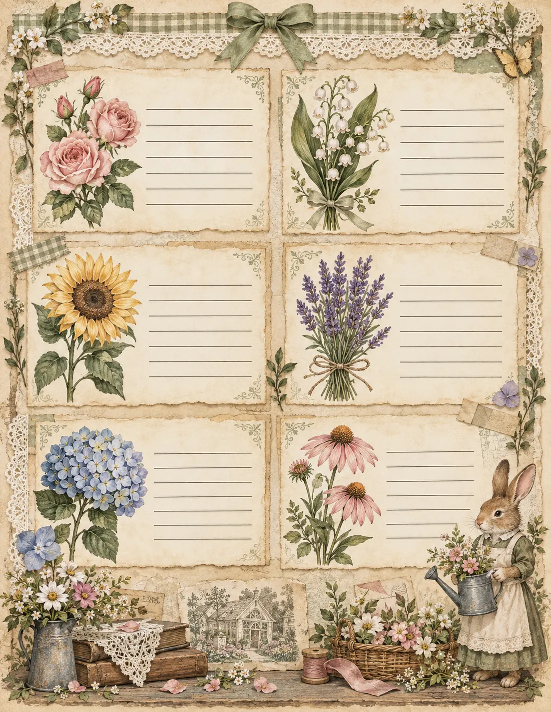 Bottom row printable preview 5